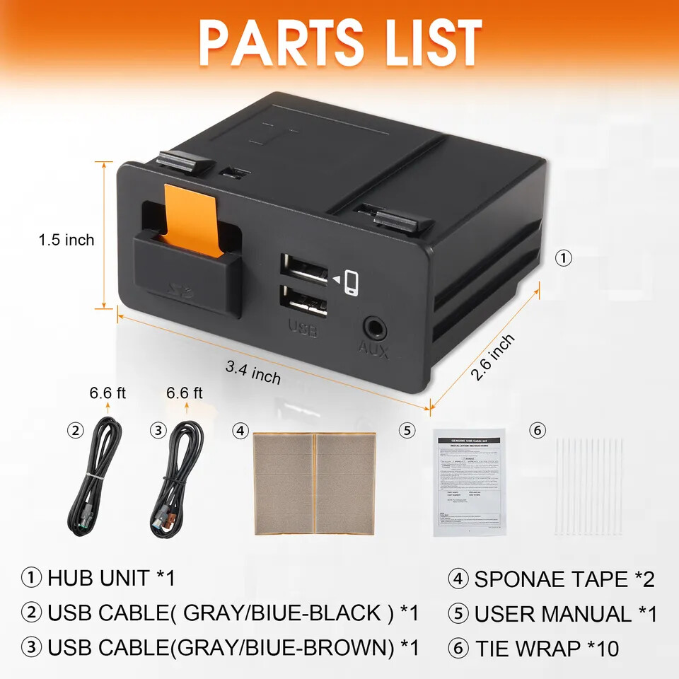 FOR APPLE CARPLAY AND ANDROID AUTO RETROFIT KIT FOR MAZDA 00008FZ34 TK78-66-9U0C