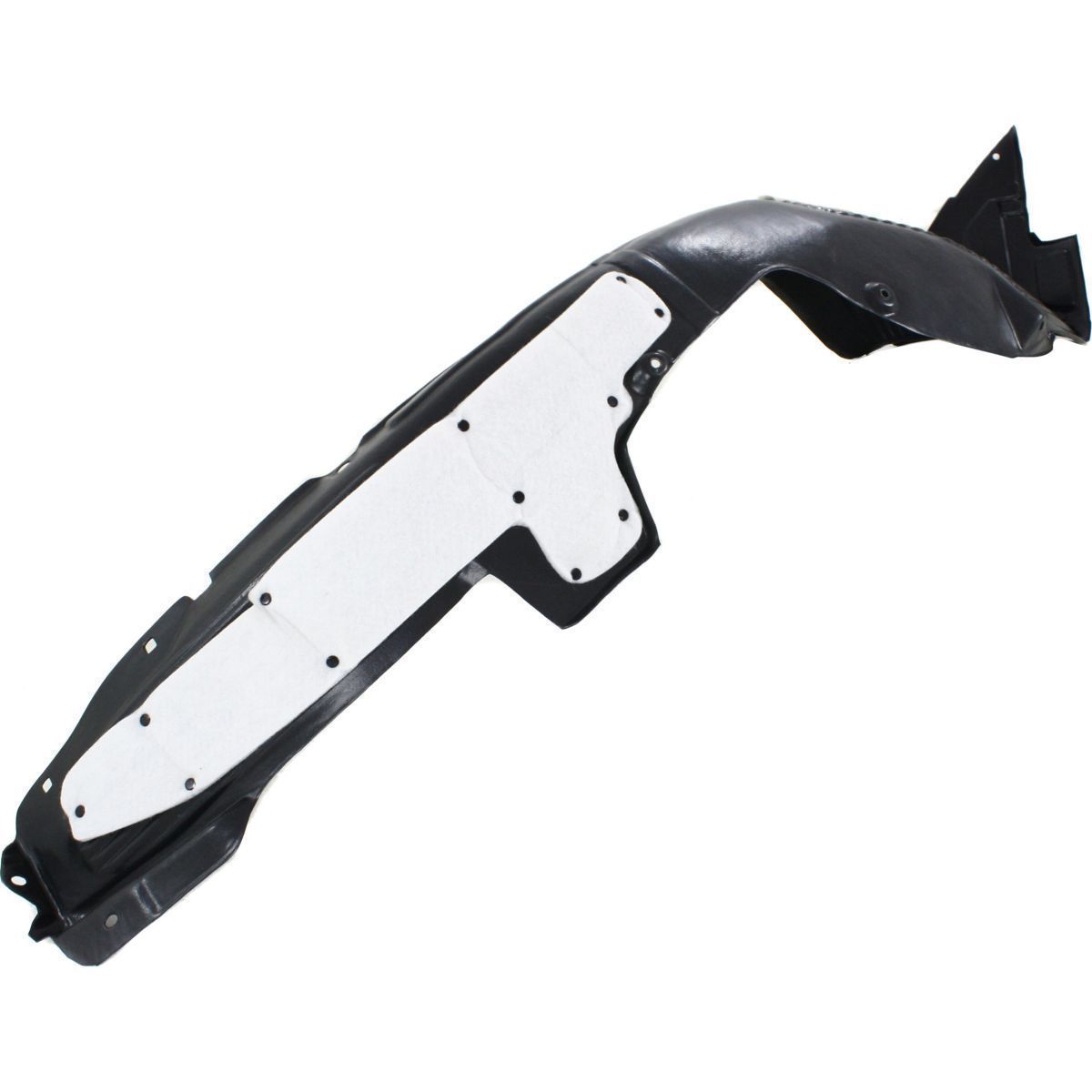Driver & Passenger Side Fender Liner Set w/ Clips For 2014-2016 Forte Forte5
