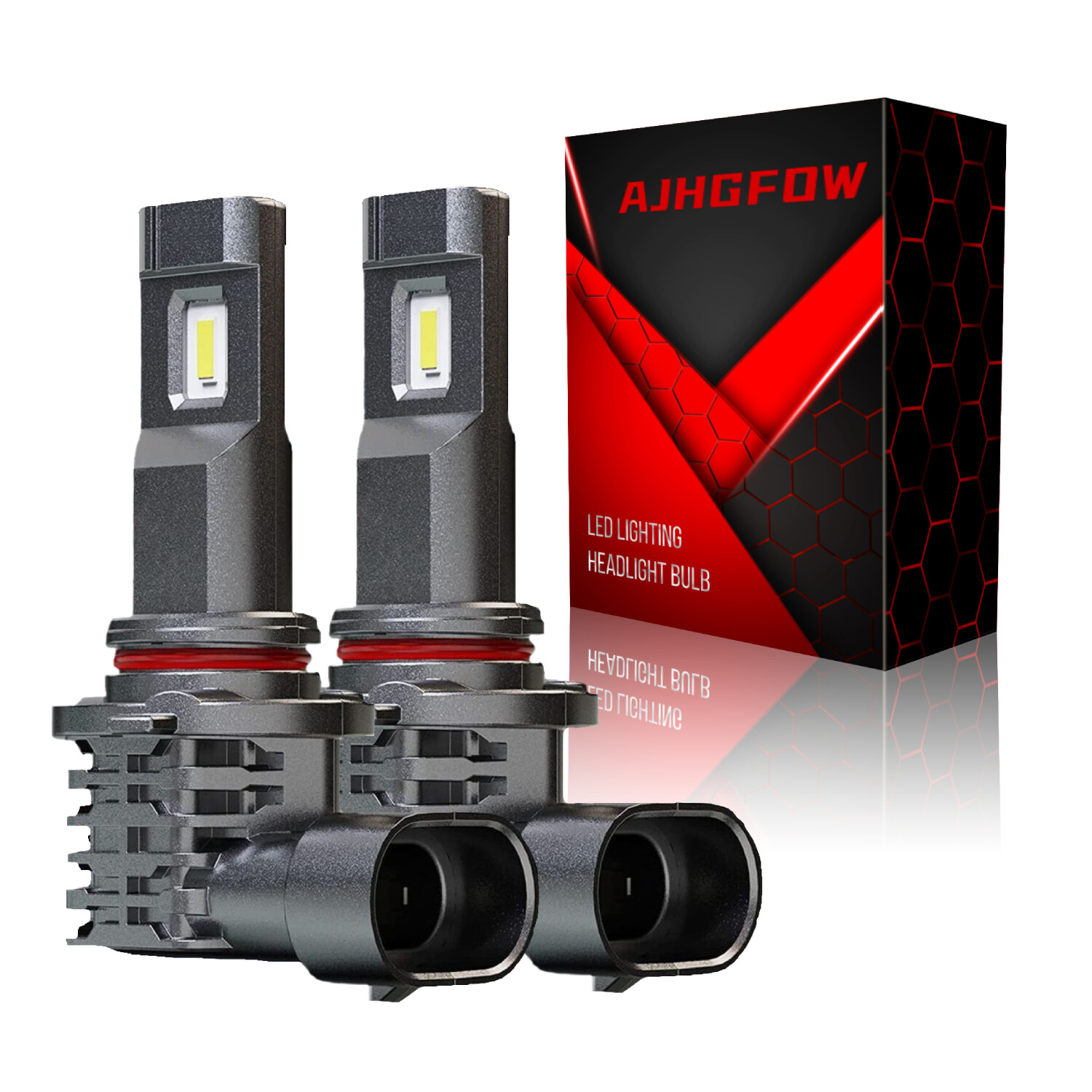 9005 HB3 LED Headlight Bulb Kit Super Bright White 10000K 360000LM High/Low Beam