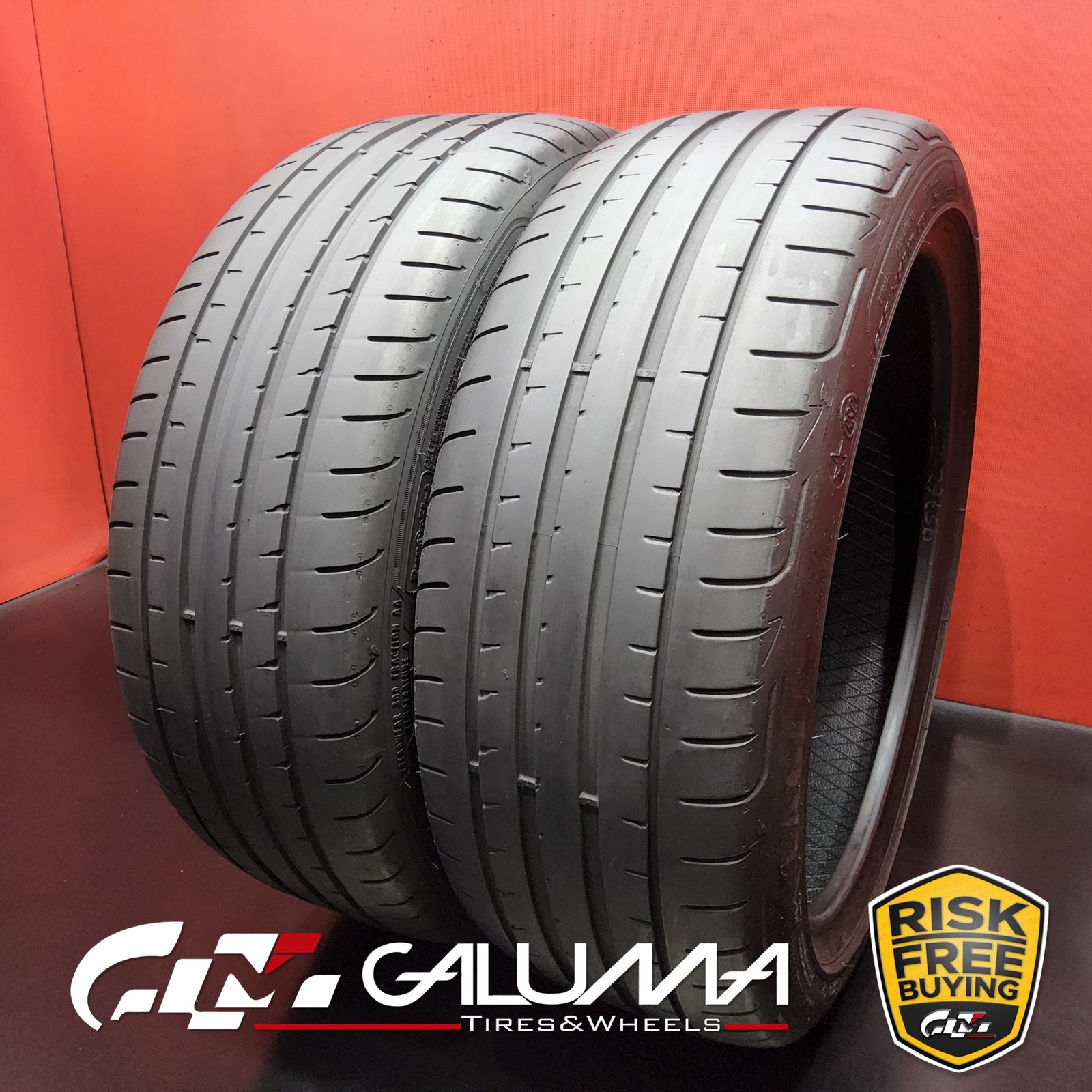 2 Tires Goodyear Eagle F1 Asymmetric 3 ROF RunFlat ★ 205/45R17 No Repairs #95762