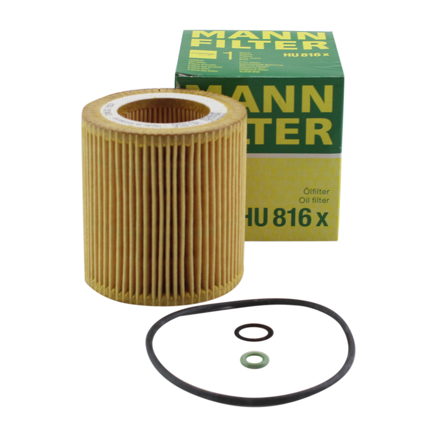 O.E.M. Mann HU816X Oil Filter For BMW E60 E61 E84 E85 E90 E91 E92 E93 X5