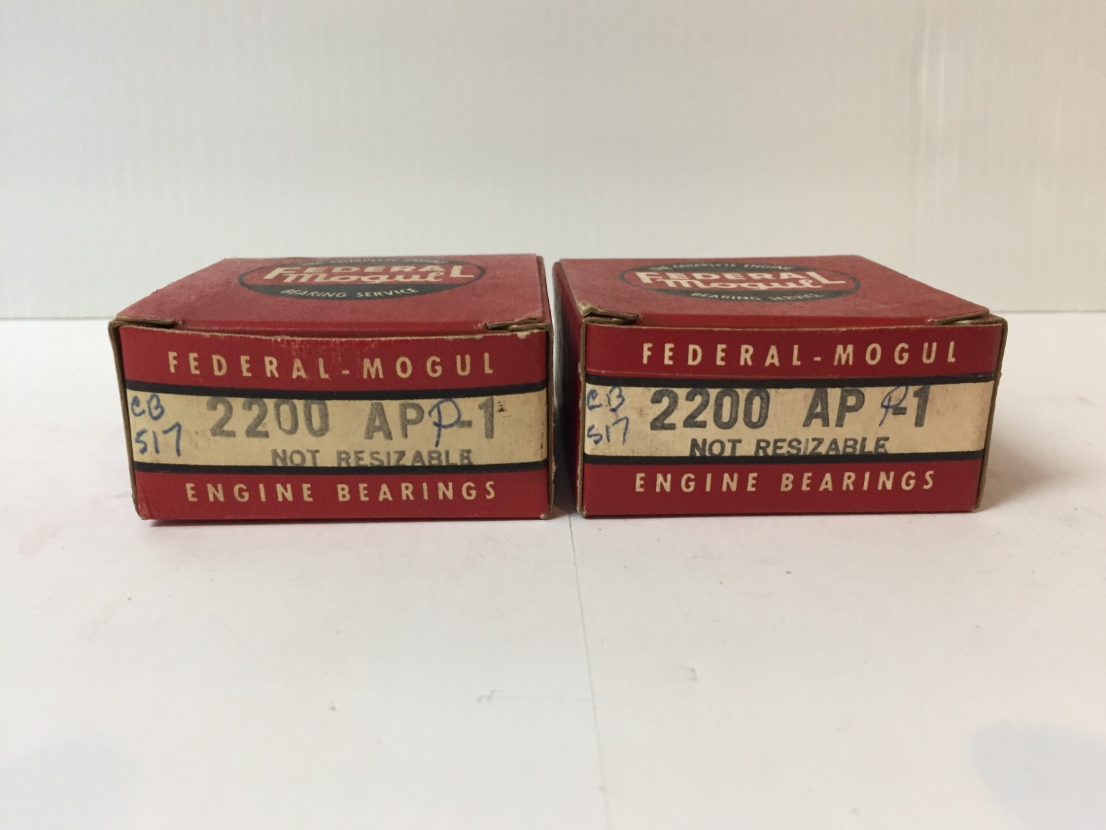 Vintage Federal Mogul Engine Bearing Set of 2 – 2200 AP-1 – New Old Stock NOS