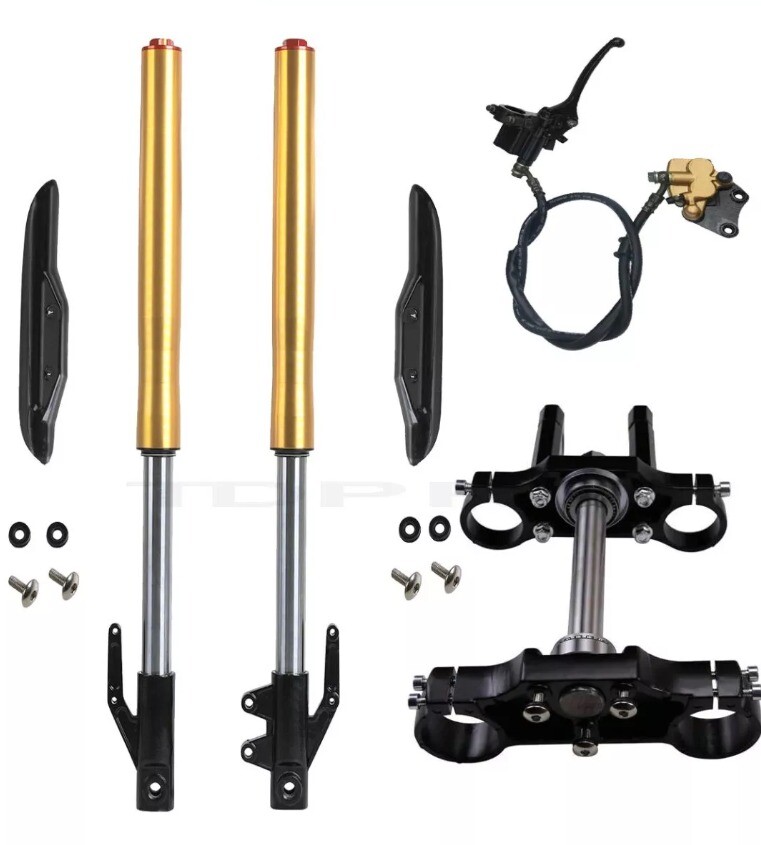 630mm Front Forks Suspension Triple Tree Brake Caliper For Dirt Bike /Razor /SSR