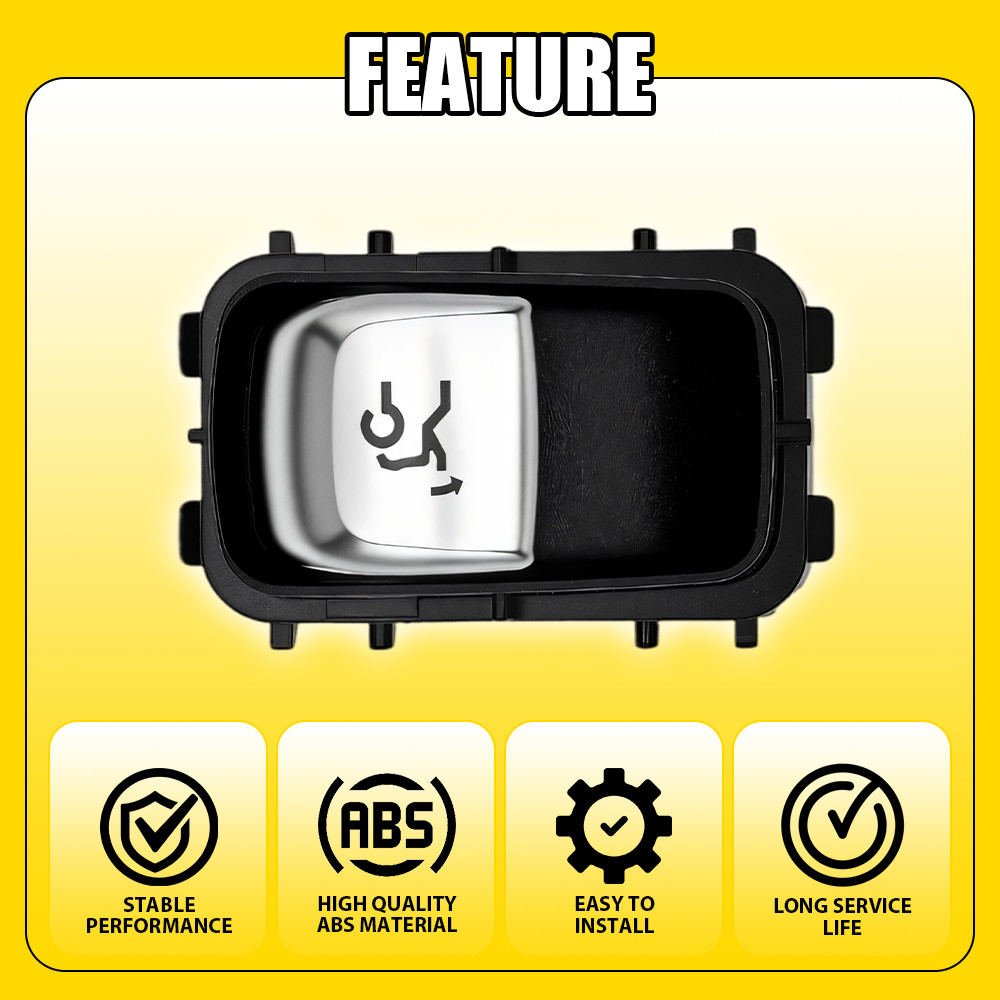 1-10xTrunk Release Button Fit MercedesC300 E300 GLC300 W205 W213 Tailgate Switch