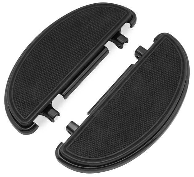 Biker’s Choice Half-Moon Floorboards Black #55370 Harley Davidson