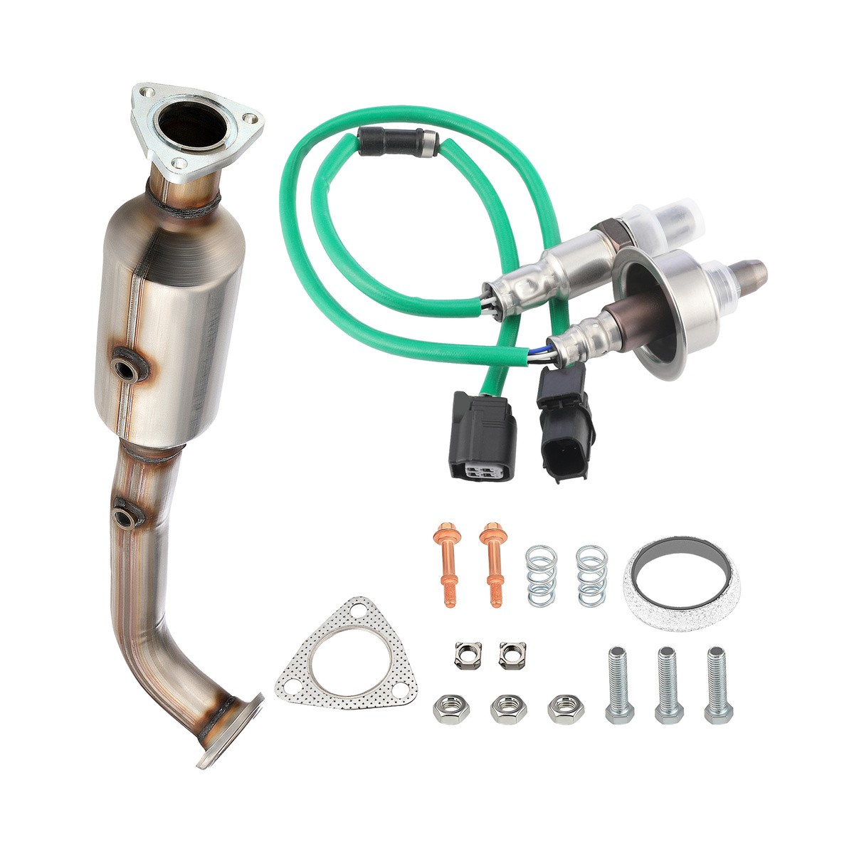 Catalytic Converter Bolt-on Connection for Honda CRV 2.4L Upstream Downstream