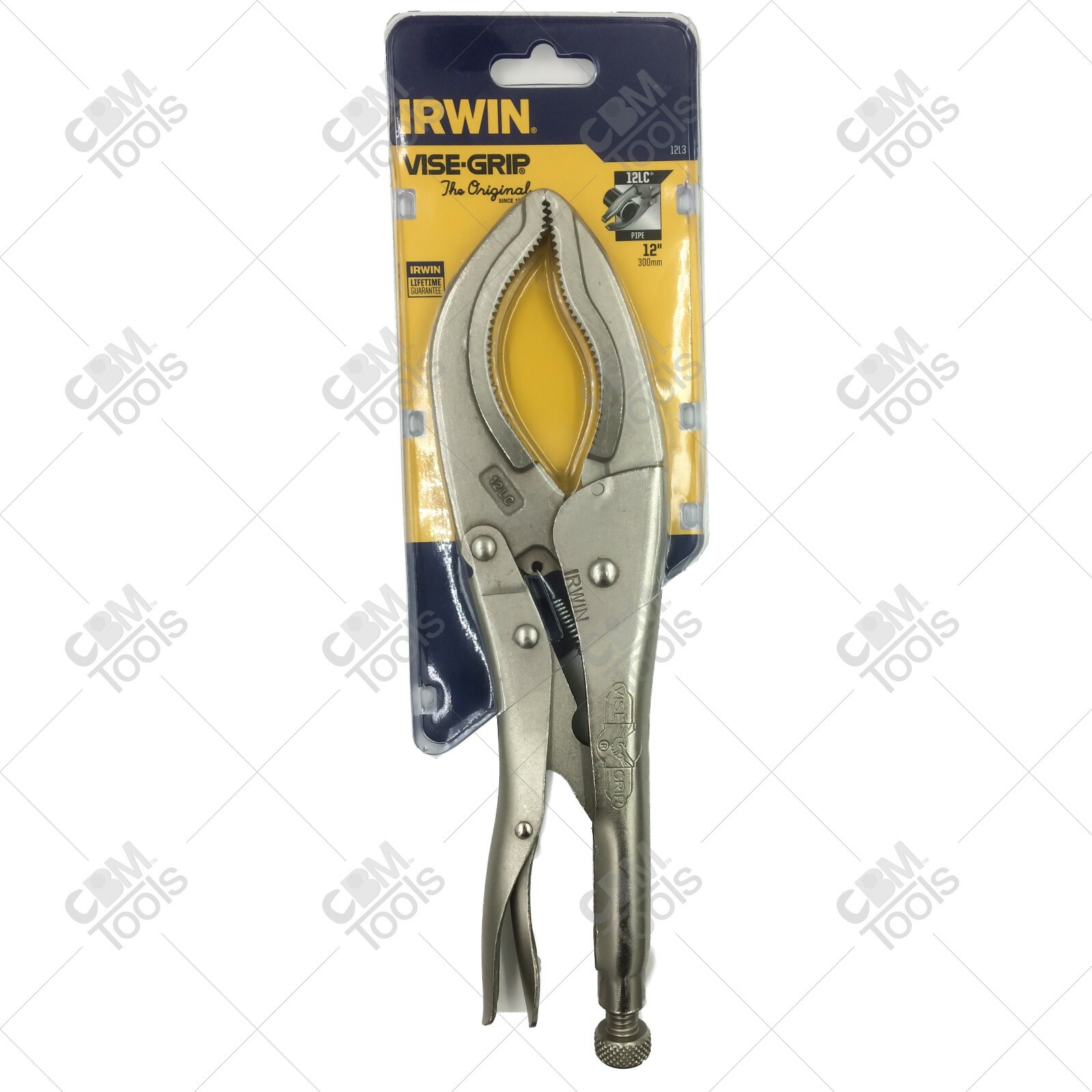 Vise-Grip 12LC 12″ Long, 3-1/8″ Capacity Large Jaw Locking Pliers