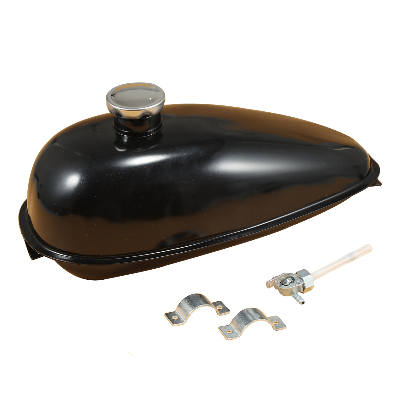 4L 1 Gal Gas Fuel Petrol Tank fit 49cc 60cc 80cc Motorized Bicycle Bike US