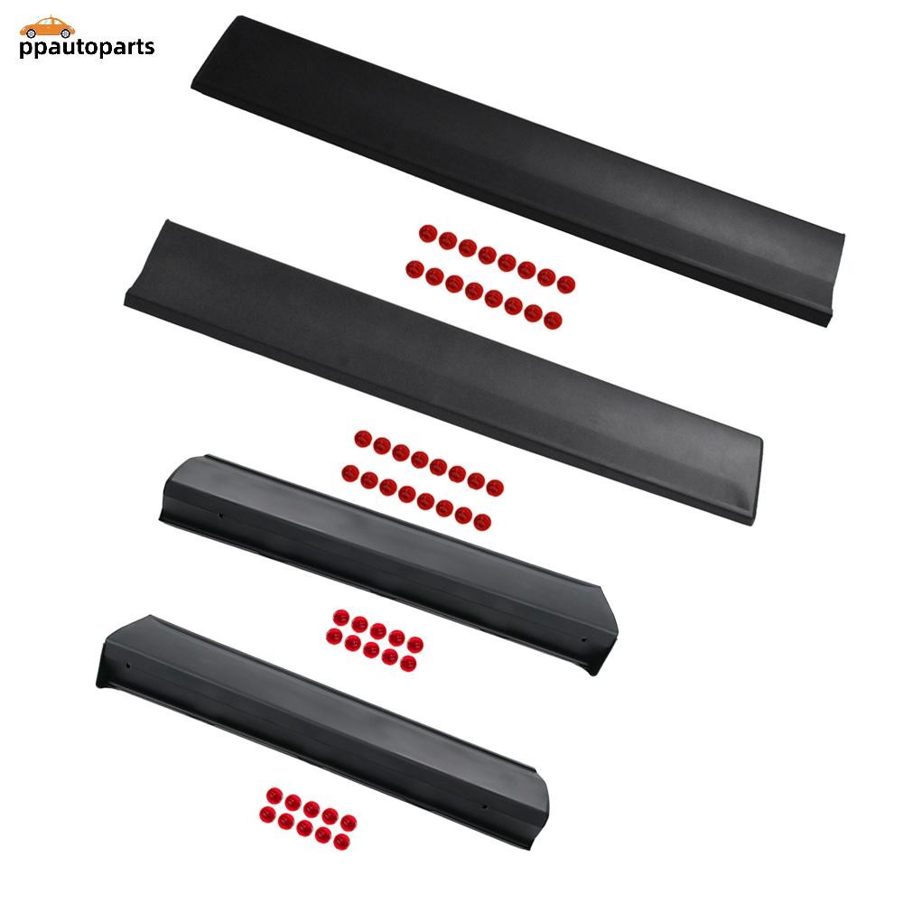 4pcs For Mazda CX-9 16-23 Pair Front Door Lower Molding LH & RH Set TK4851RA0B
