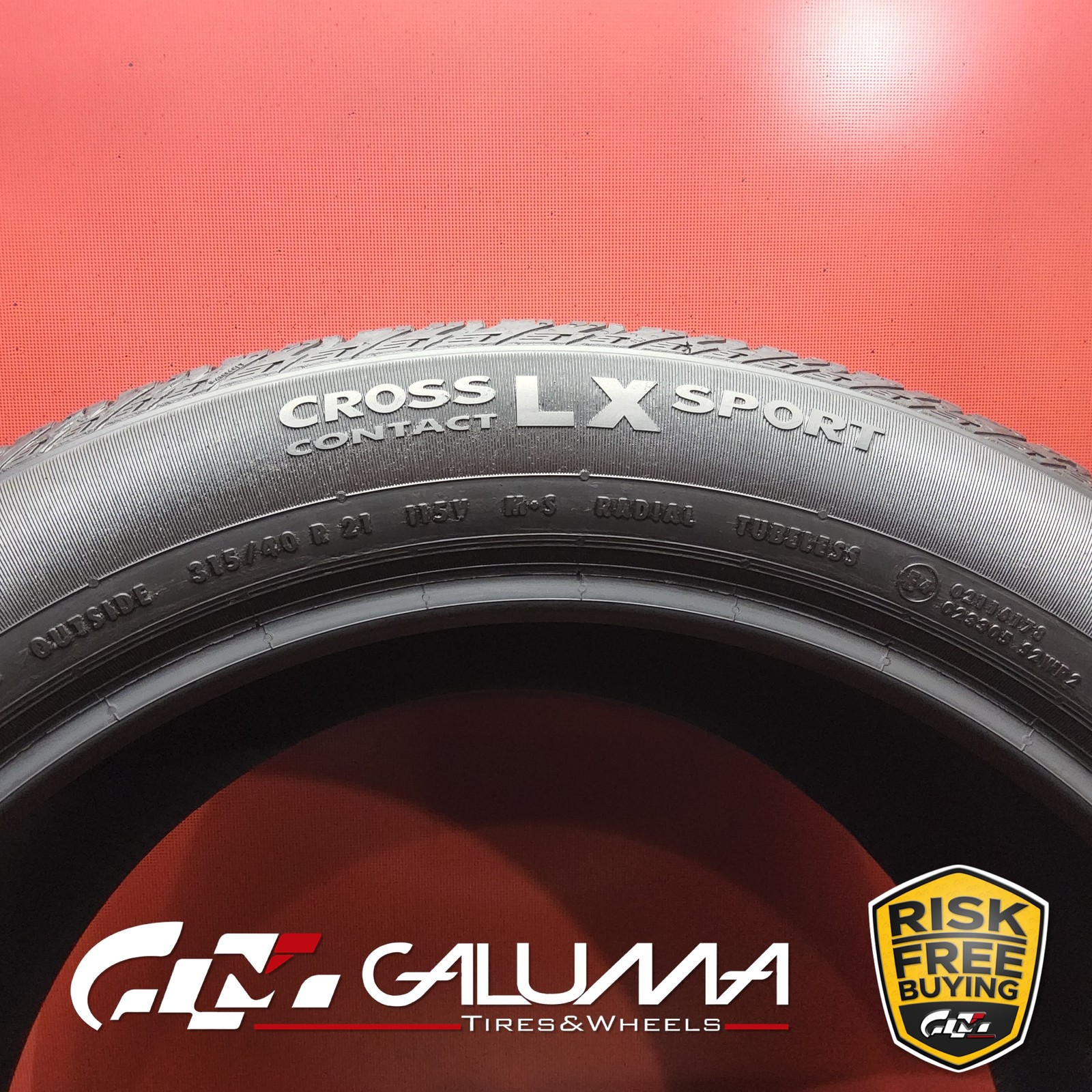 Set of 2 Tires Continental Cross Contact LX Sport MO1 XL 315/40R21 115V #95919