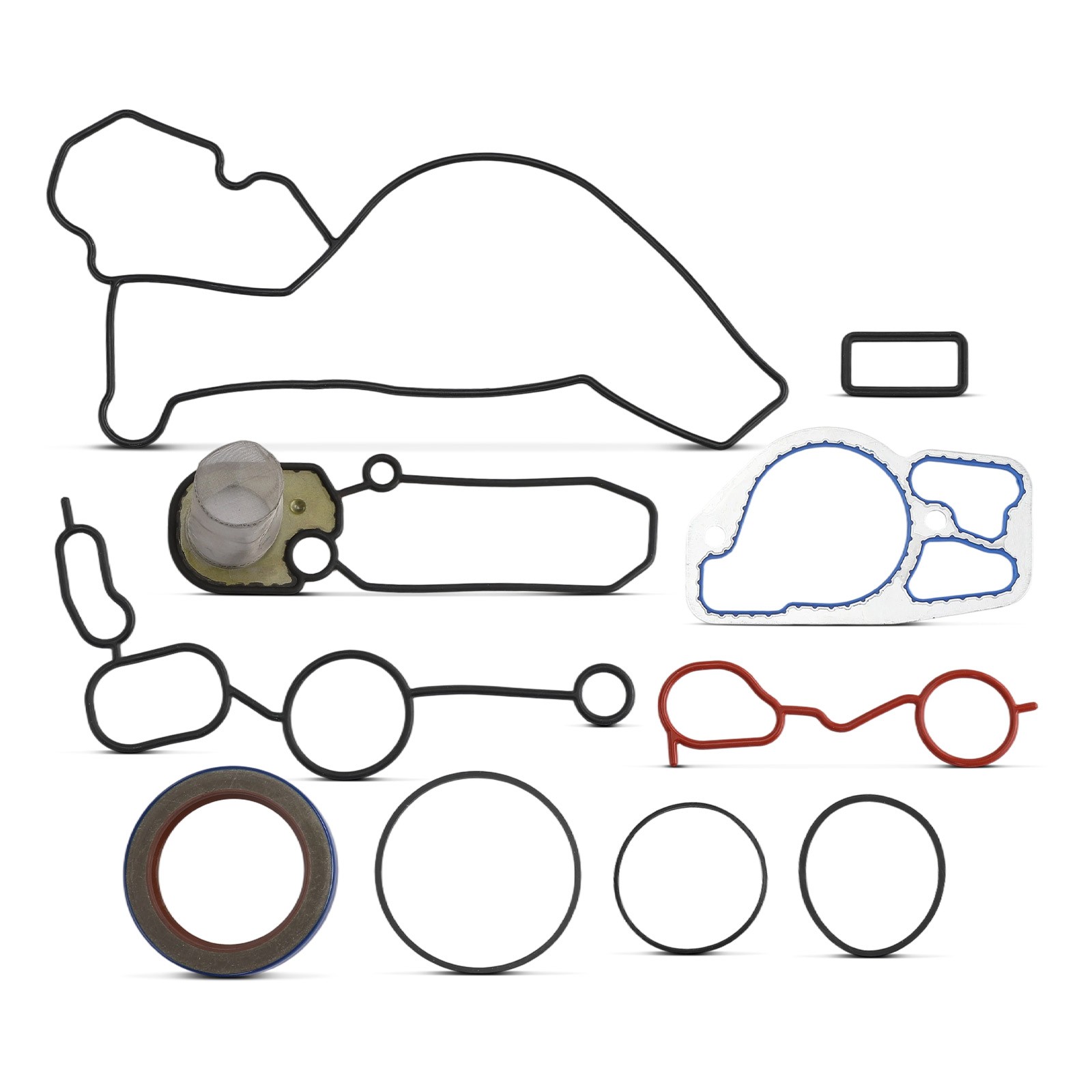 Engine Timing Cover Gasket Set for Ford F-250 F-350 Super Duty 1999-2003 V8 7.3L