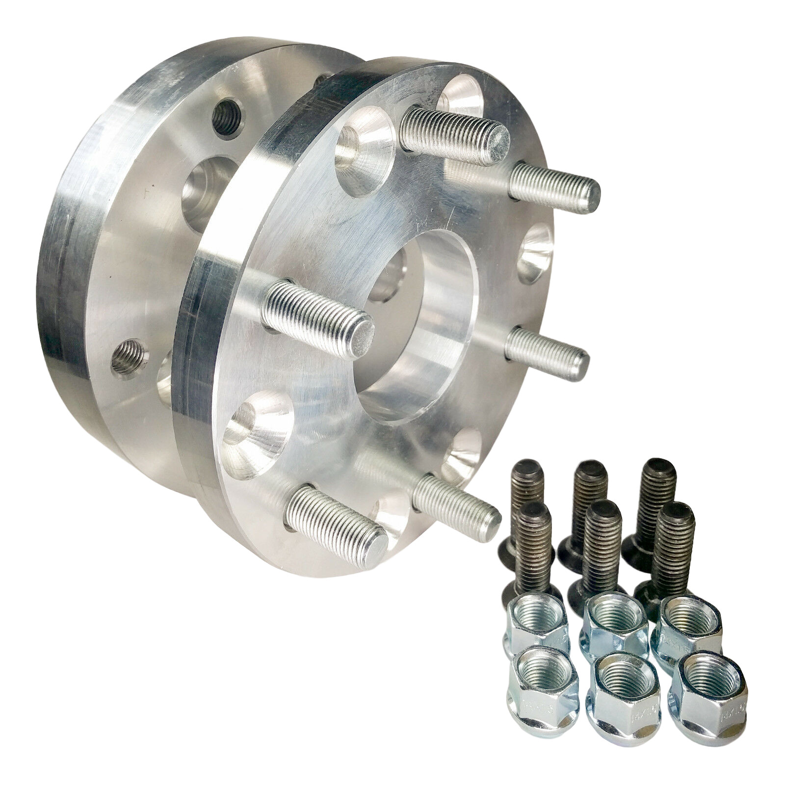 5×135 to 6×5.5 / 6×139.7 US Wheel Adapters 14×1.5 studs 1.75 inch thick x 2 Rims