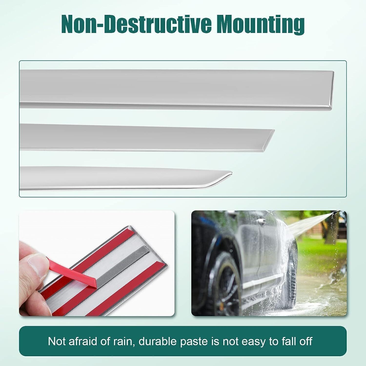 For 2017-2022 Honda CR-V CRV Stainless Steel Door Side Body Molding Trim Cover