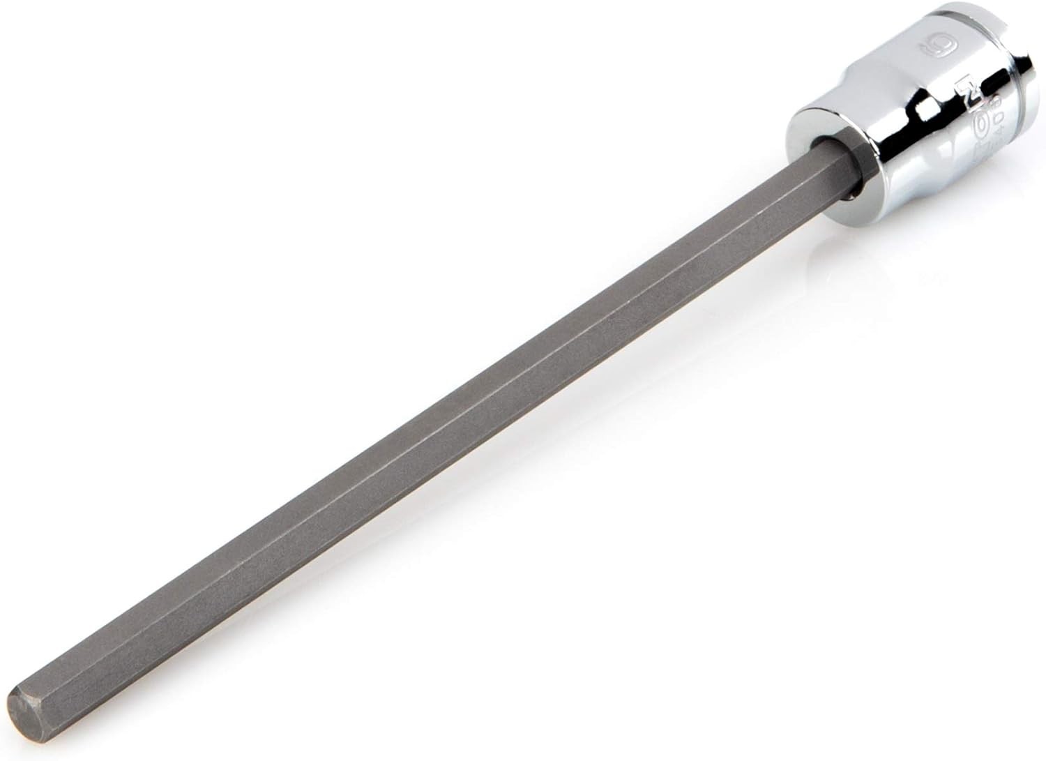 Durable 3/8 Inch Drive 6 mm Long Hex Bit Socket for Automotive & Industrial Use