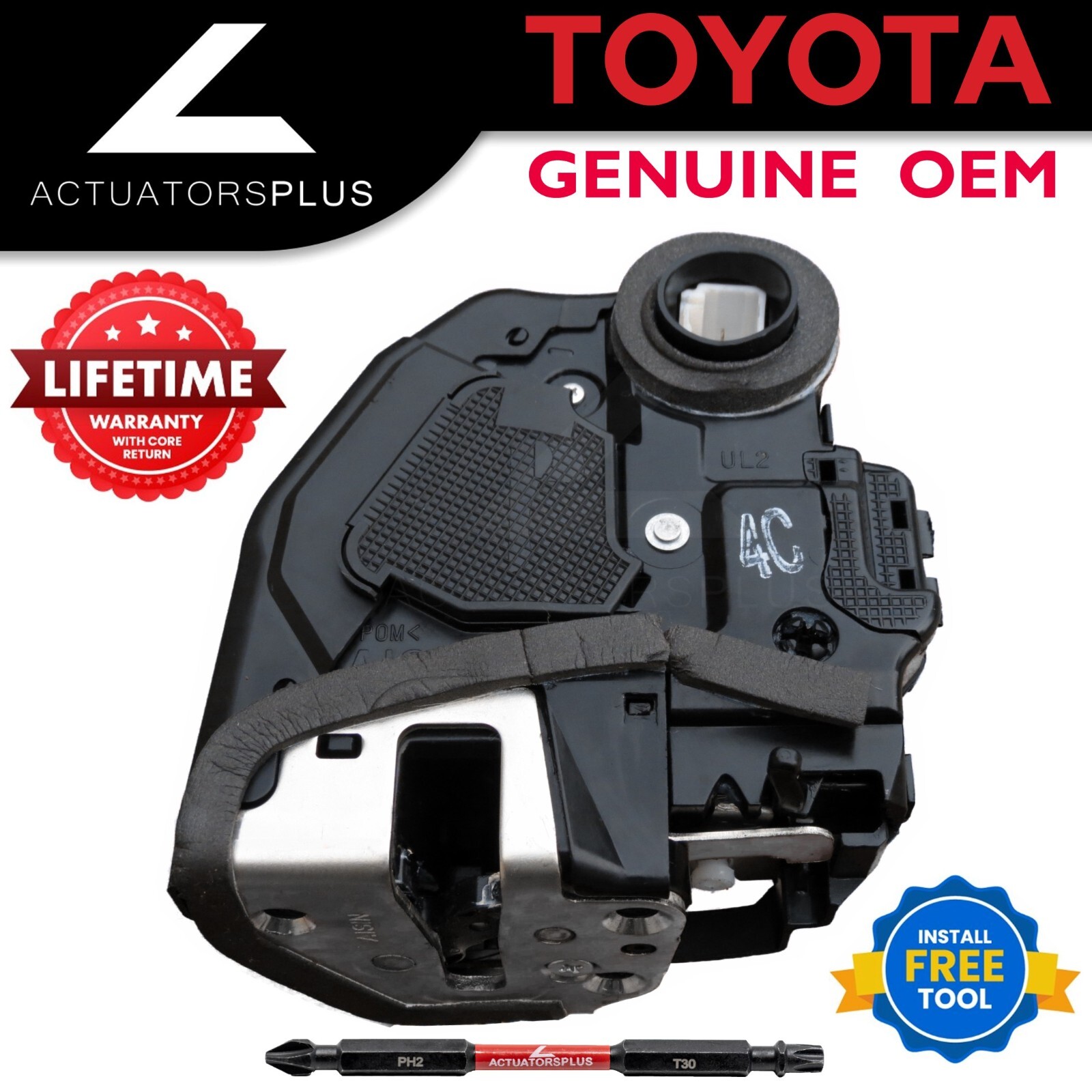 Toyota Highlander OEM Rear Left Door Lock Actuator 2008-2013 *Lifetime Warranty*