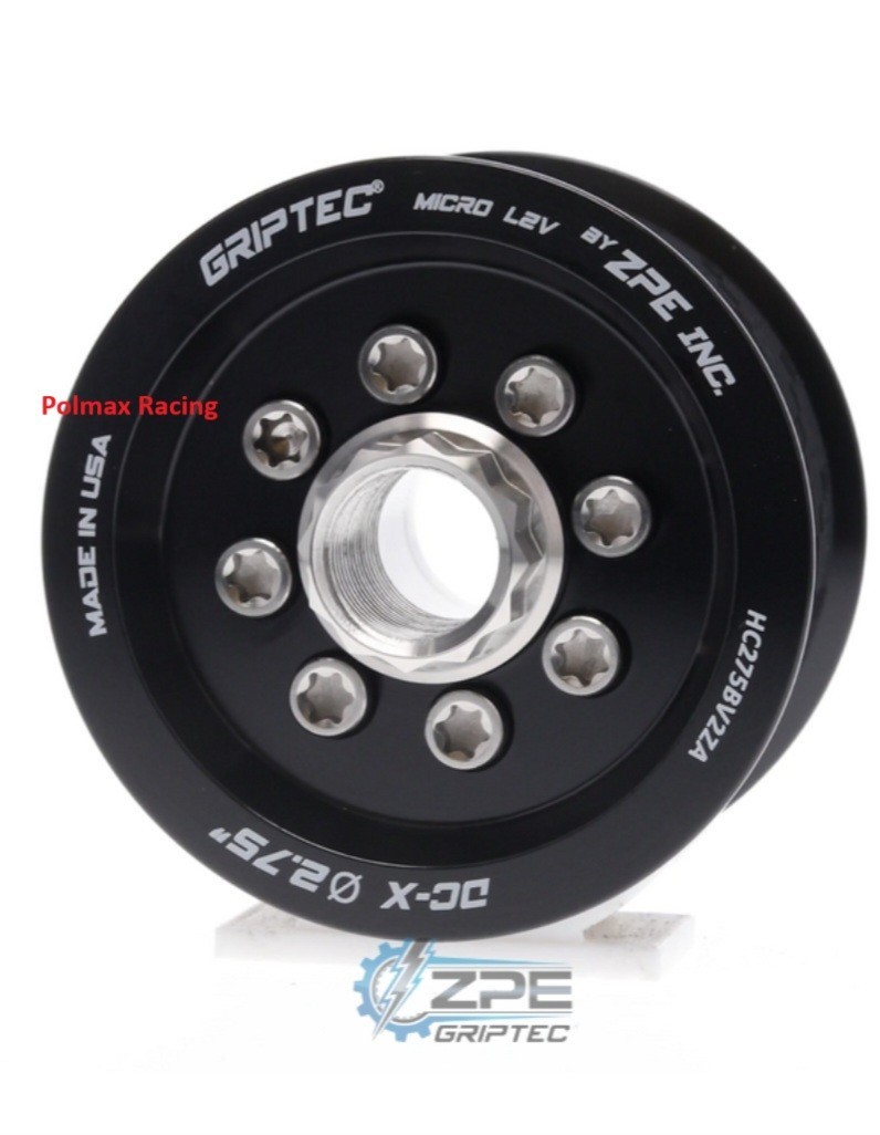 ZPE Griptec 2.75” supercharger pulley upgrade for 2018-2021 Jeep Trackhawk 6.2