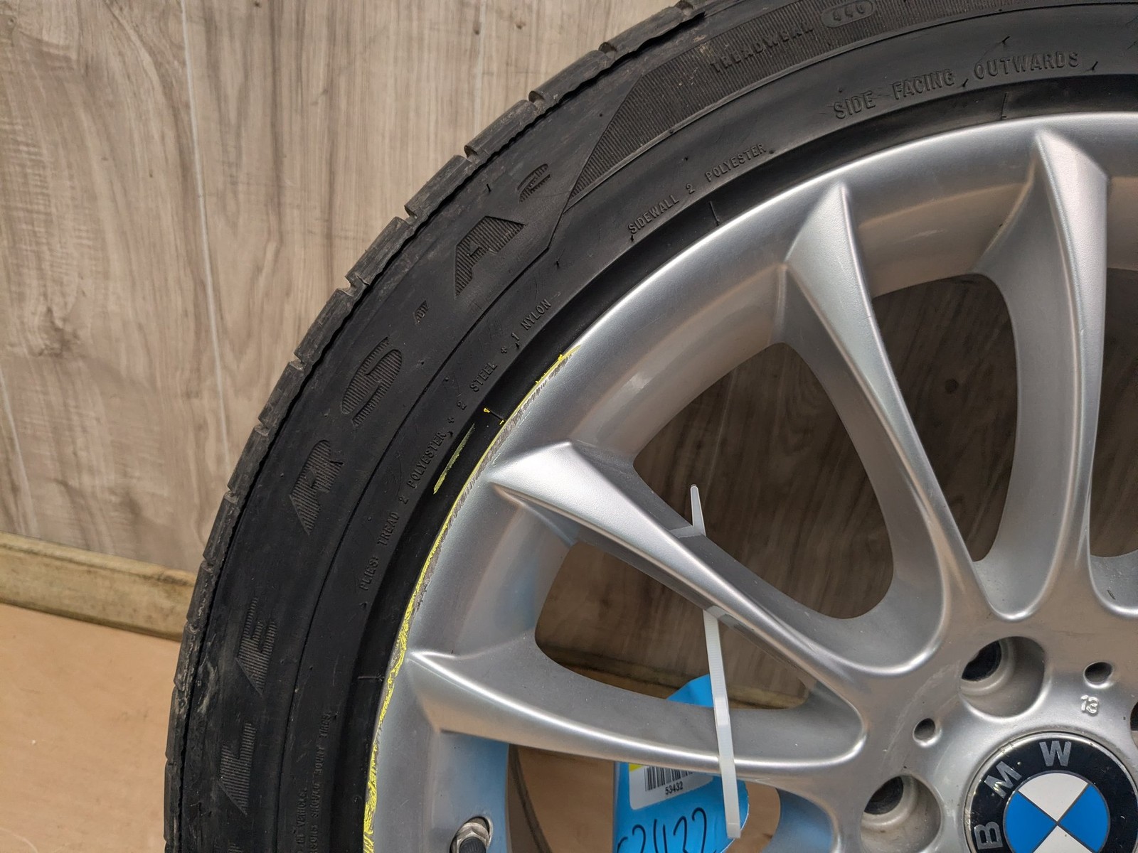 OEM BMW F01 F02 F07 740 750 760 FRONT Rim Wheel 19×8.5 ET25 M V-Spoke Style 302