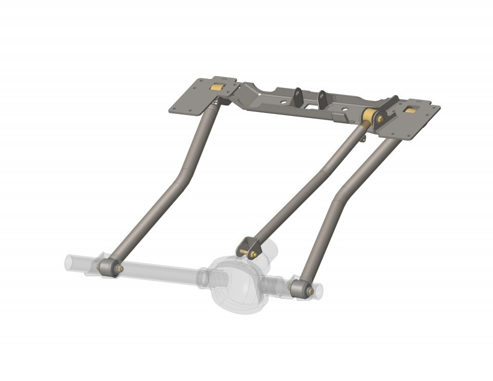 Iron Rock Off Road WJ ROCK-LINK Front/ Rear Long Arm Upgrade