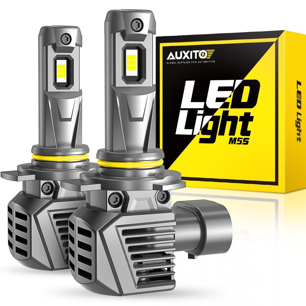 22000LM 9012 HIR2 LED Bulbs High Low Beam Headlight Combo White Super Bright Kit