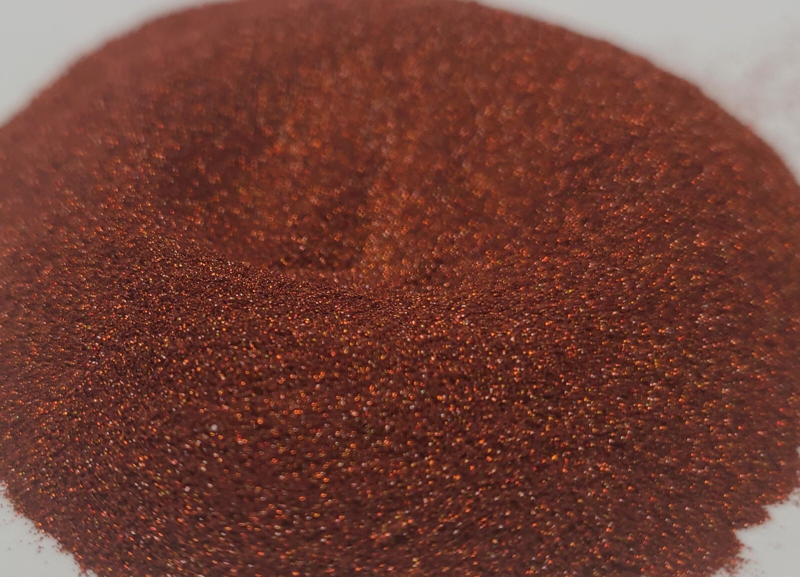 Gingerbread Brown Holographic Micro Mini .002 Hex Metal Flake Painting Epoxy