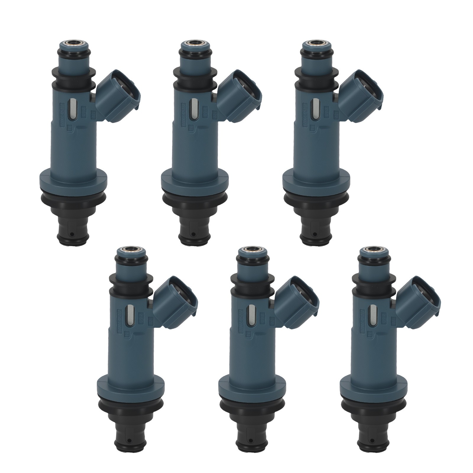 FJ333 FUEL INJECTOR SET (6) DENSO 23250-20020 FOR 97-04 LEXUS TOYOTA 3.0L V6 US