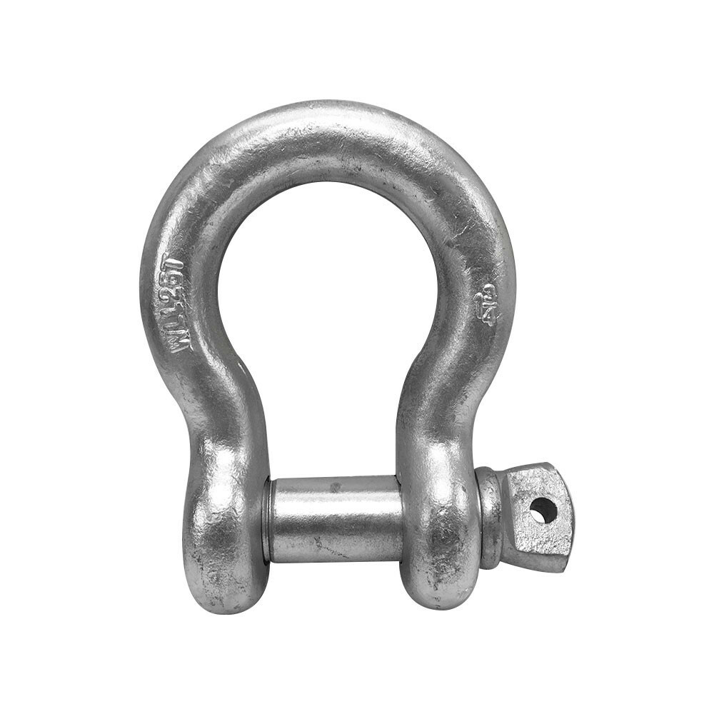 1-3/4″ Screw Pin Anchor Shackle Galvanized Steel Drop Forged 50000Lbs D Ring Bow