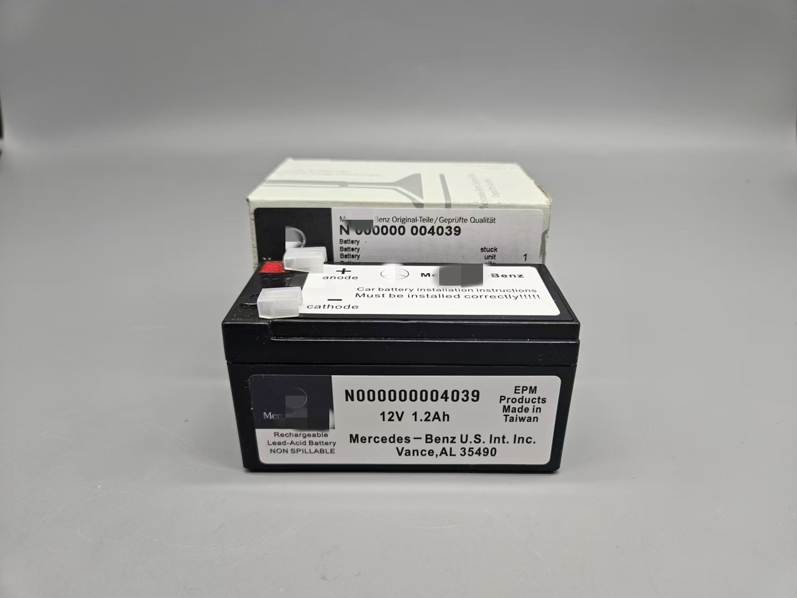 New For Mercedes-Benz Auxiliary Battery (2007-2023) OE 000000004039