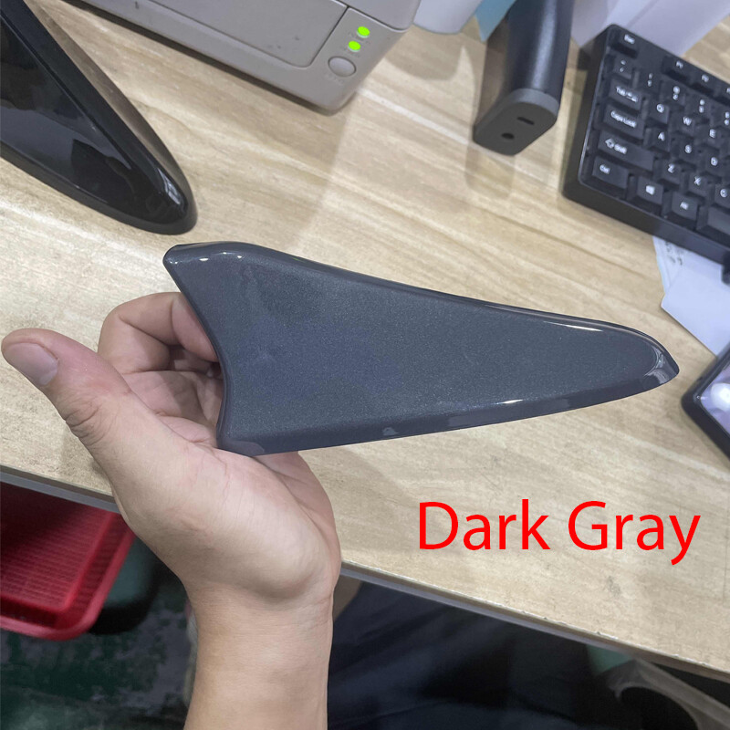 For 2015 -19 Hyundai Sonata-Elantra Silver Gray Shark Aerial Roof Antenna Cover