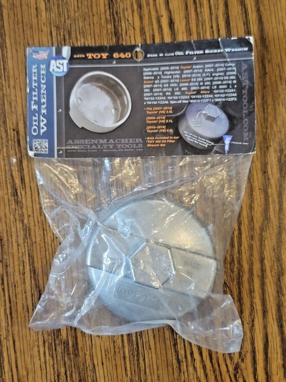 Assenmacher 64mm Toyota Oil Filter Socket Wrench #TOY640