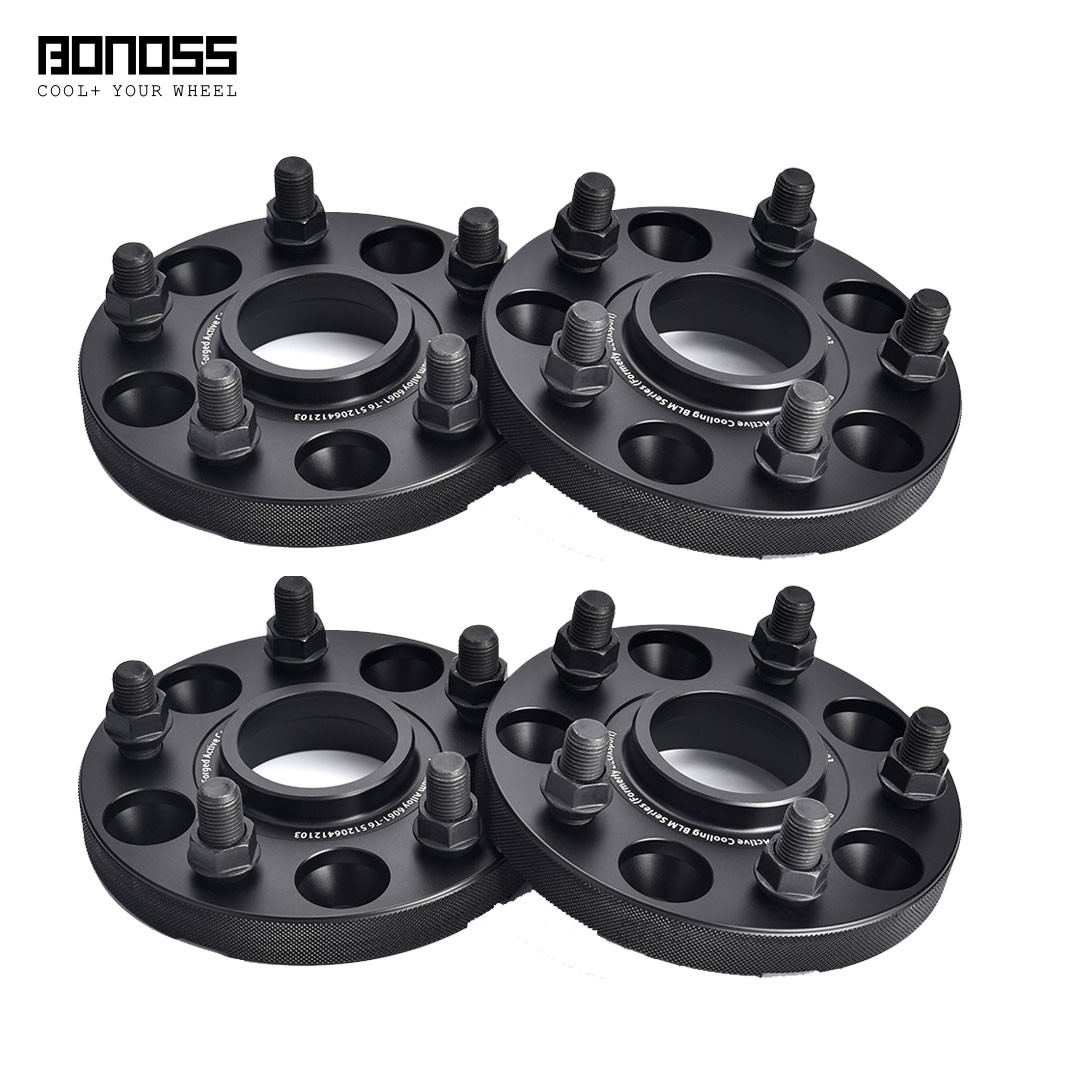 BONOSS 4Pc 20mm Hubcentric Wheel Spacers 5-114.3 for Honda Accord 6th-11th Gen