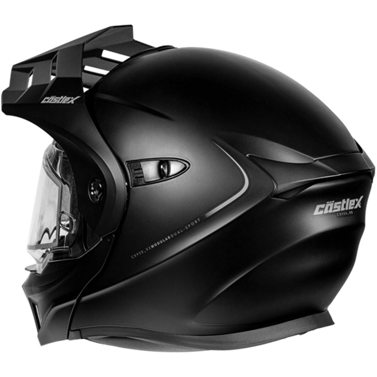 Castle X Matte Black CX950V2 Solid Snow Helmet – 45-12089