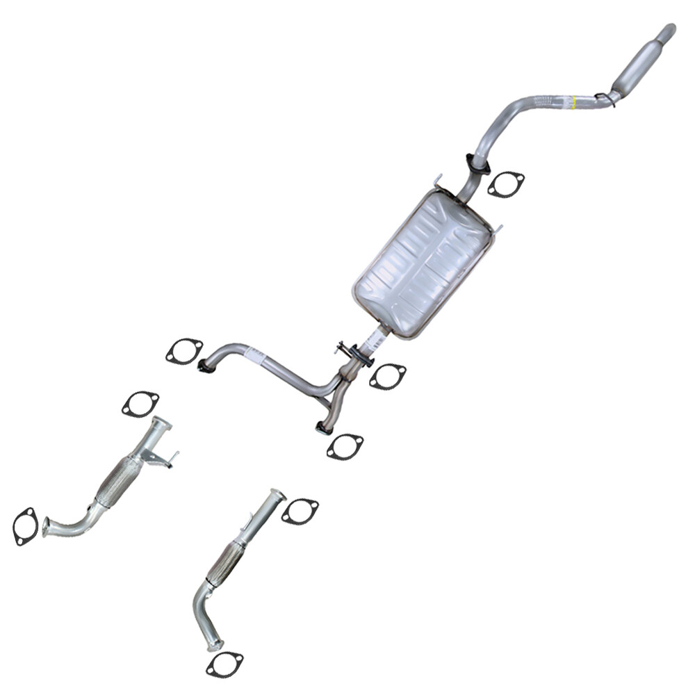 Y-Pipe Muffler Resonator w/ Pair of Front Pipe Kit fits: 2008-2009 Sorento 3.3L