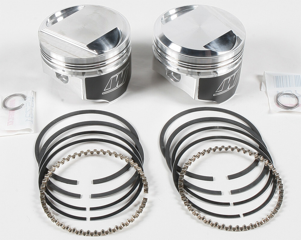 Wiseco Piston Kit 80ci Domed .010in Oversized to 3.508in Harley 1984-1999 K1666