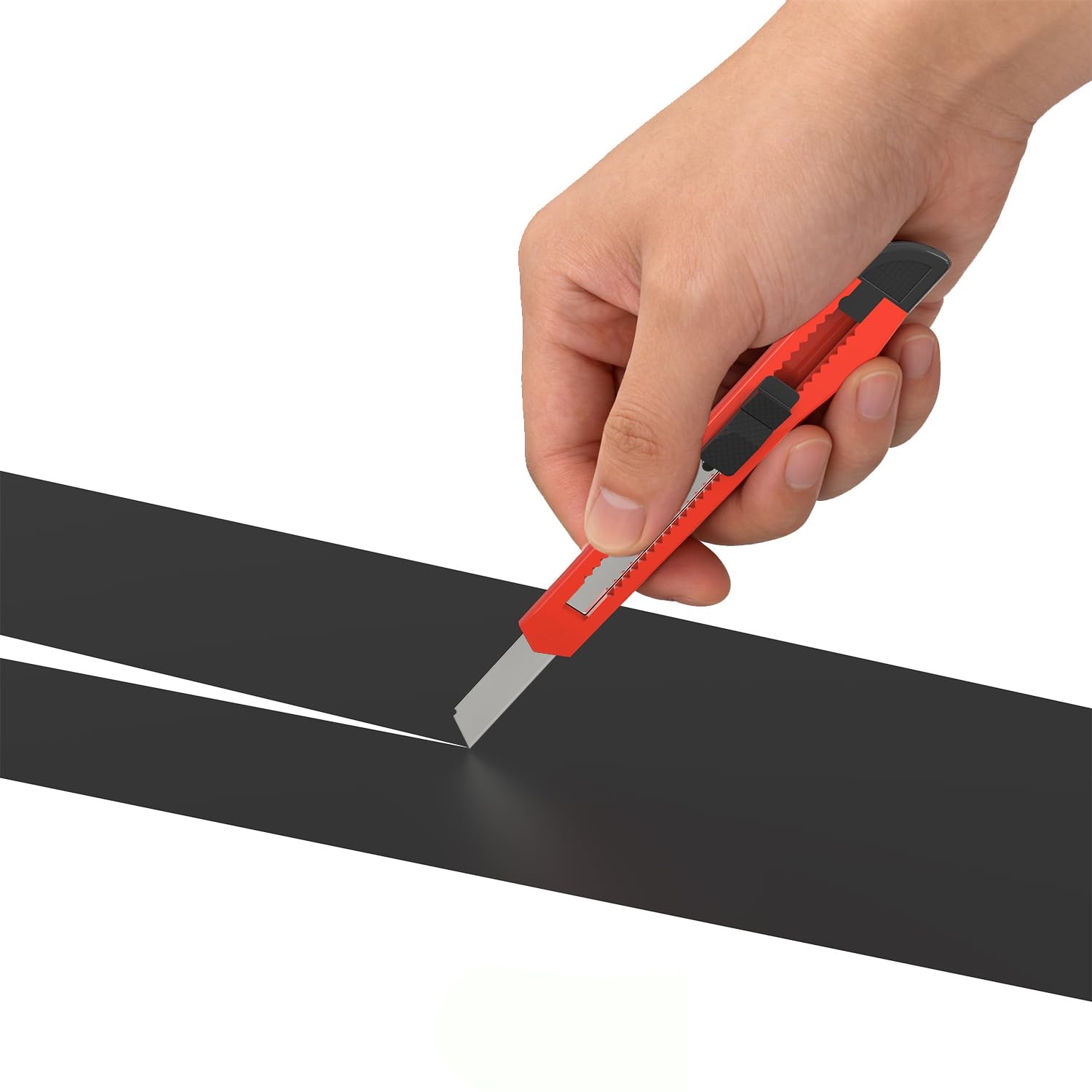 FAFALITHIC 4 in x 30 ft Chrome Delete Vinyl 1.2 inches × 30 feet, Gloss Black