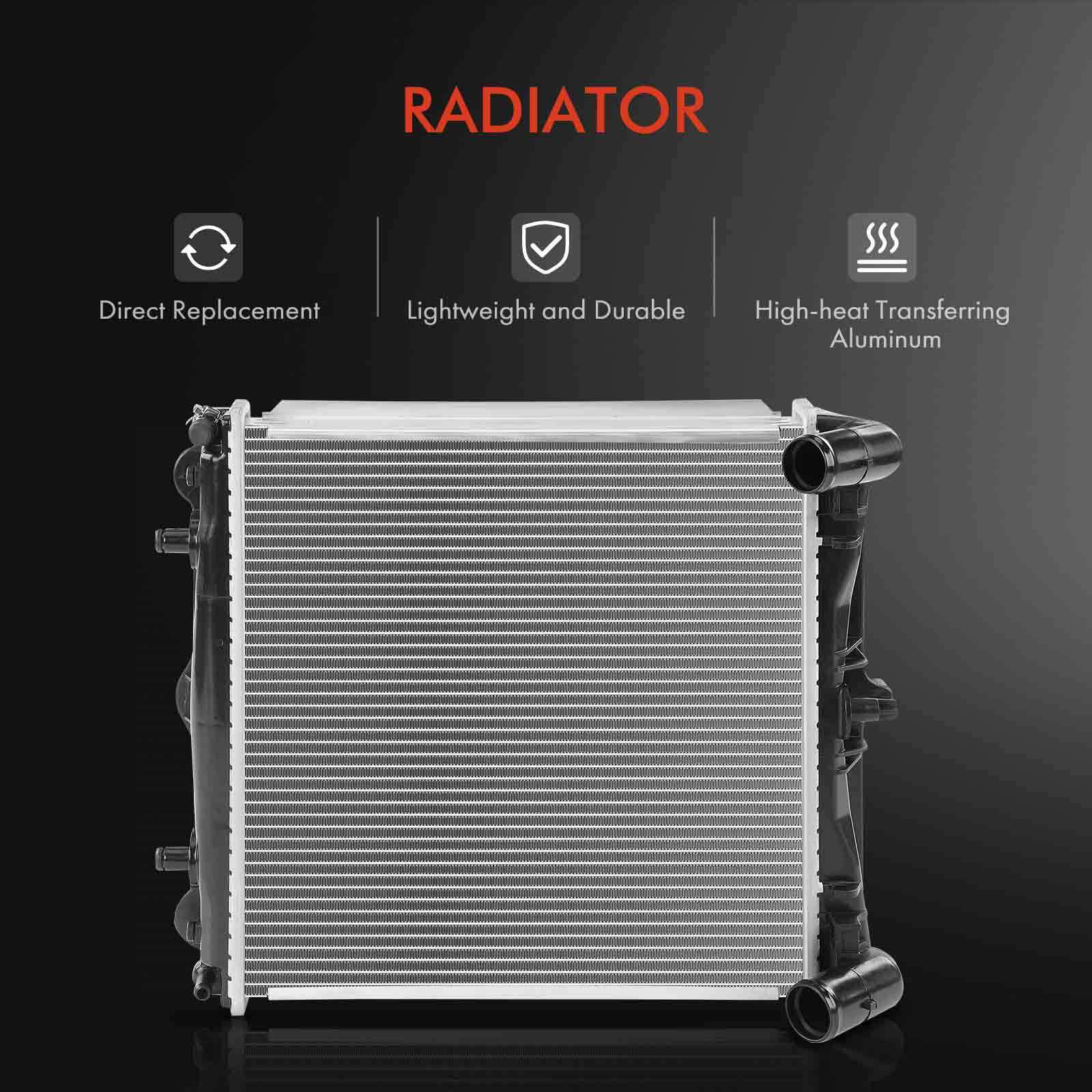 Left or Right Radiator without Oil Cooler for Porsche 911 02-05 Boxster 97-04