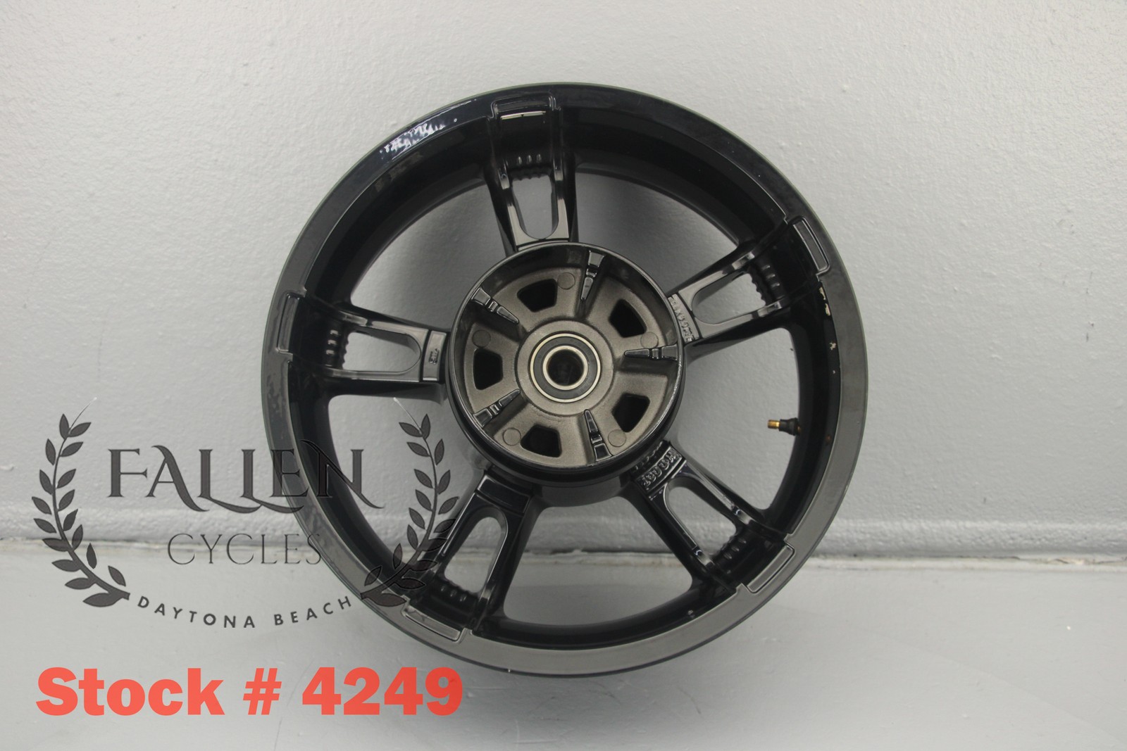 2015 Harley Road Glide 16″ x 5.00″ Back Rear Wheel Rim 25mm ENFORCER BLACK #4249