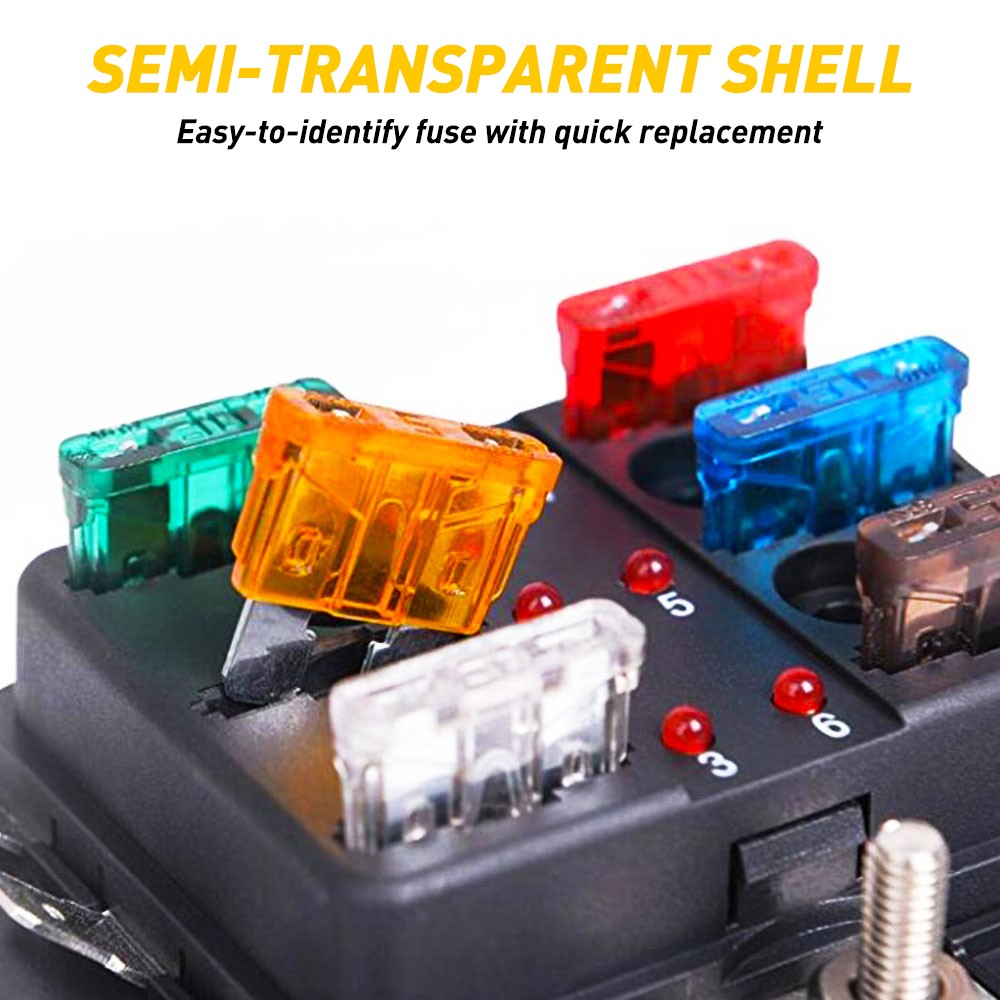 220PCS Car Fuses Assorted Kit 2A 3A 5A 7.5A 10A 15A 20A 25A 30A 35A Fuse Kit