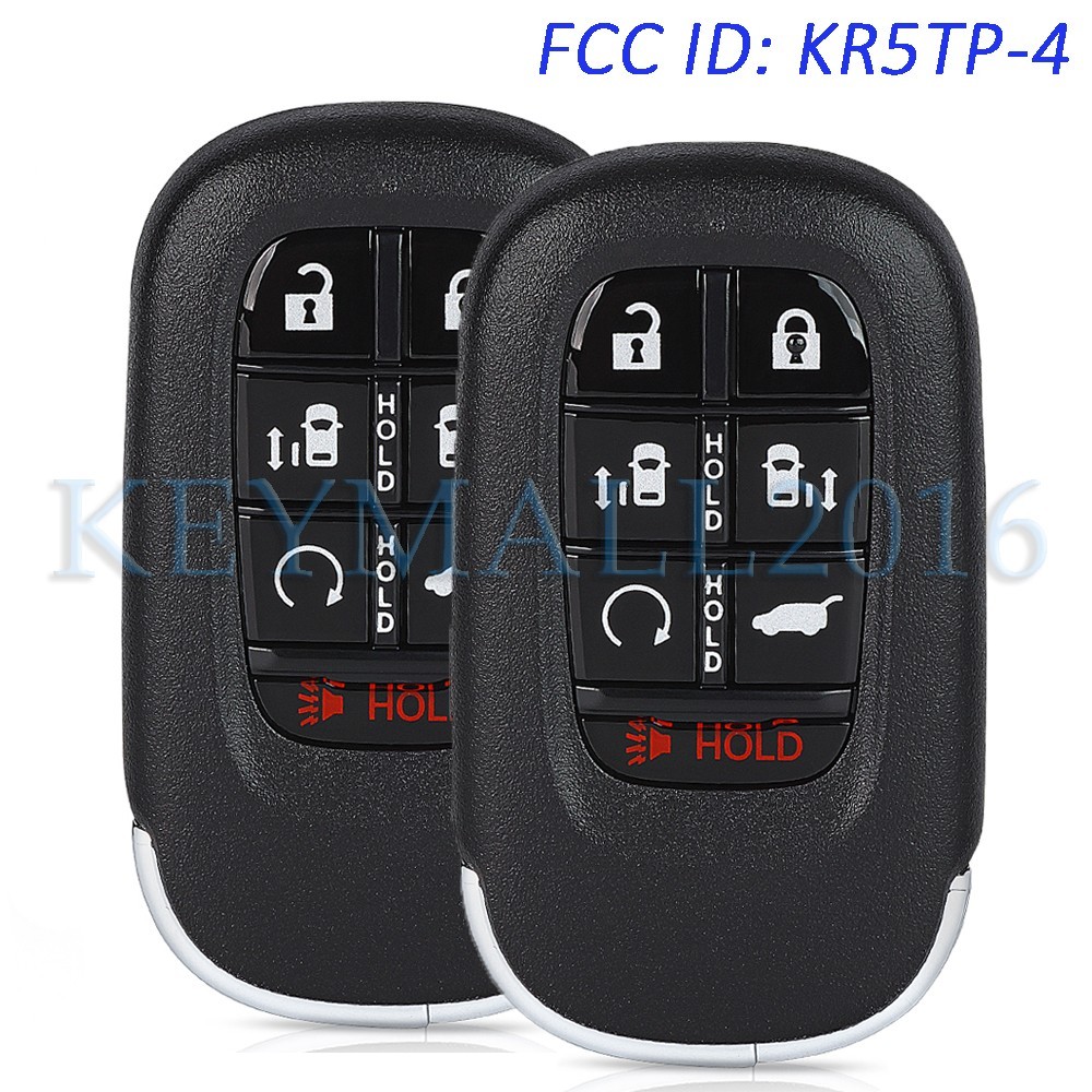 2 KR5TP-4 Smart Remote Key Fob for Honda Odyssey 2025 2026 4A Chip 433MHz