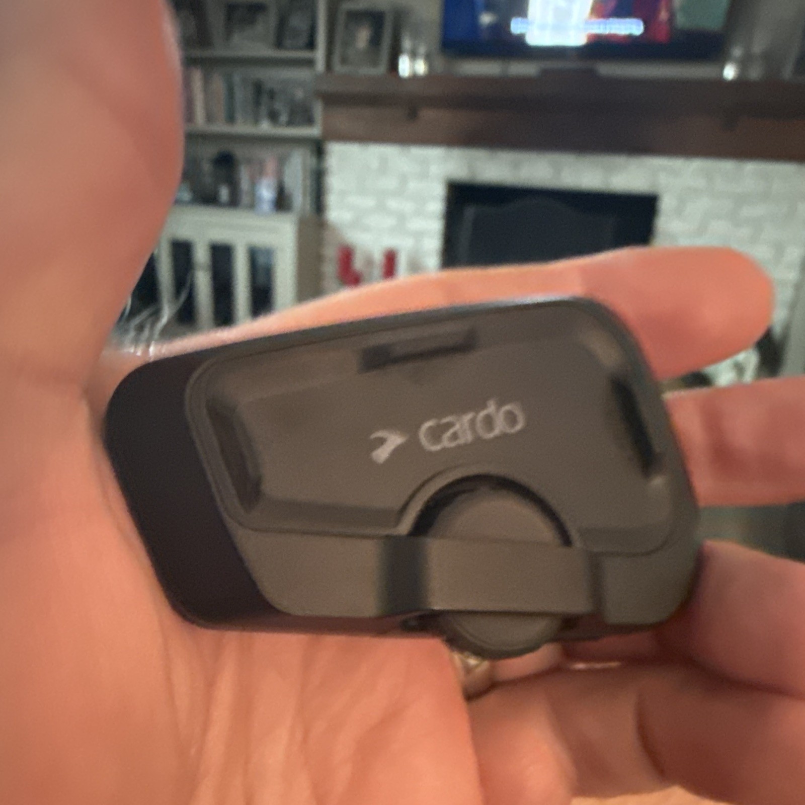 Cardo 2x Bluetooth Intercom System-head unit only.