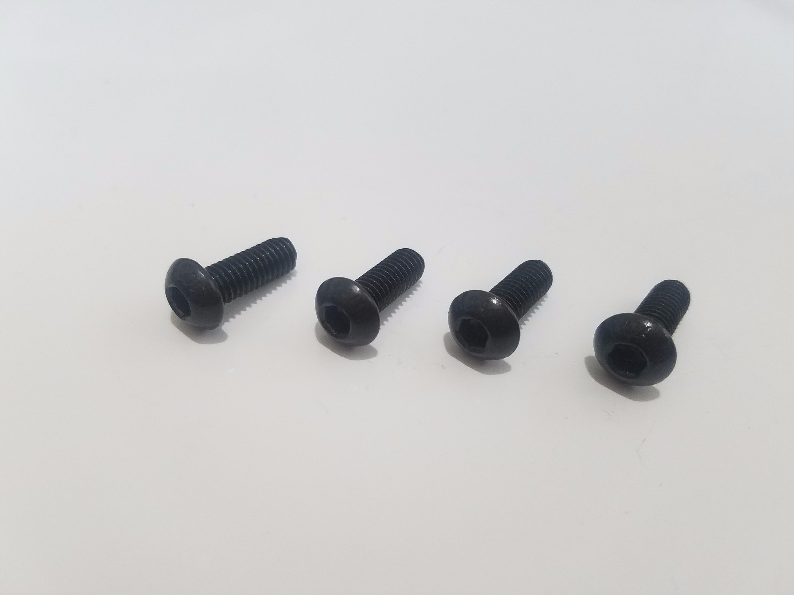 BLACK TOYOTA luxury Auto License Plate Screws Zinc bolts OEM replacement WR