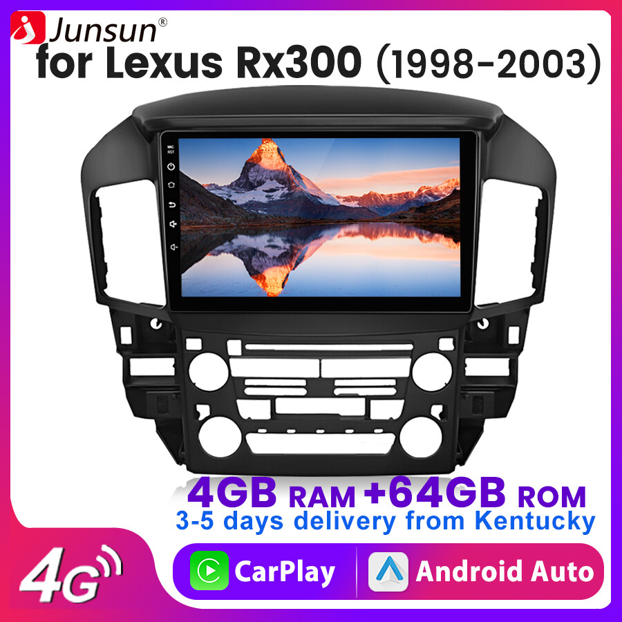 For 1998-2003 Lexus Rx300 4+64G CarPlay Android13 Car Stereo Radio GPS Navi WIFI