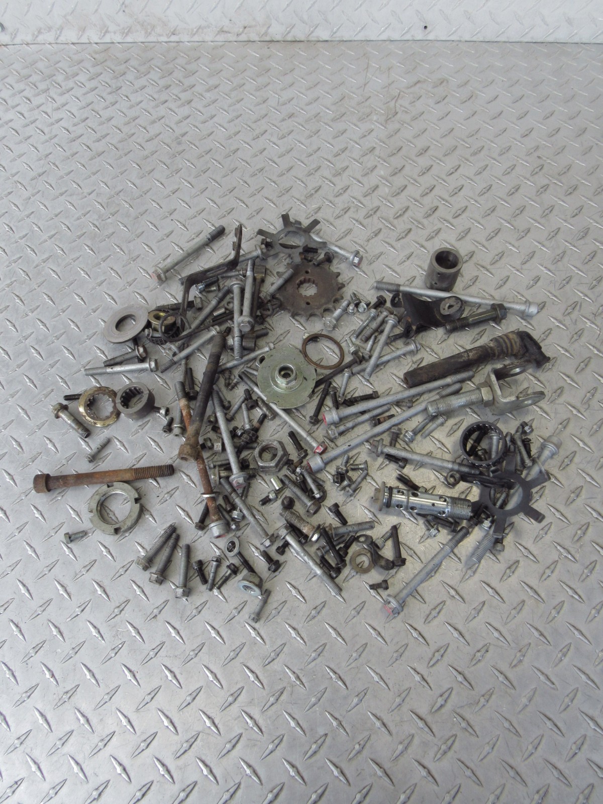 2000 00 KAWASAKI ZX750P ZX 750P ZX7R NINJA ENGINE MISC BOLTS LOT