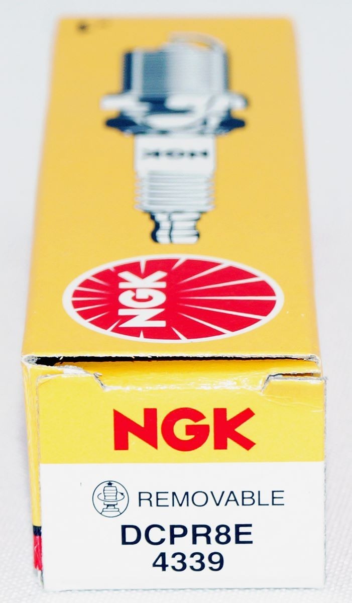 3 Pack Sea Doo 4-Tec Genuine NGK 4339 Nickel Spark Plugs DCPR8E Removable Tip
