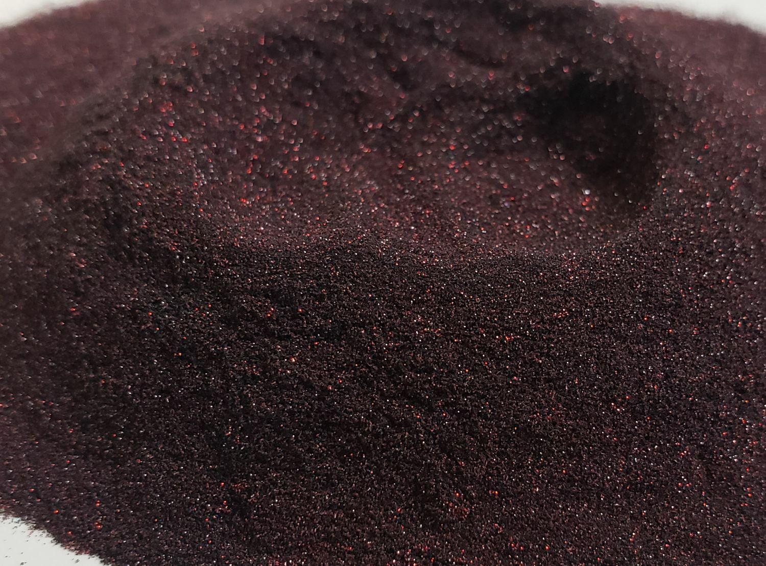 Black Cherry Holographic Micro Mini .002 Hex Metal Flake Painting Epoxy