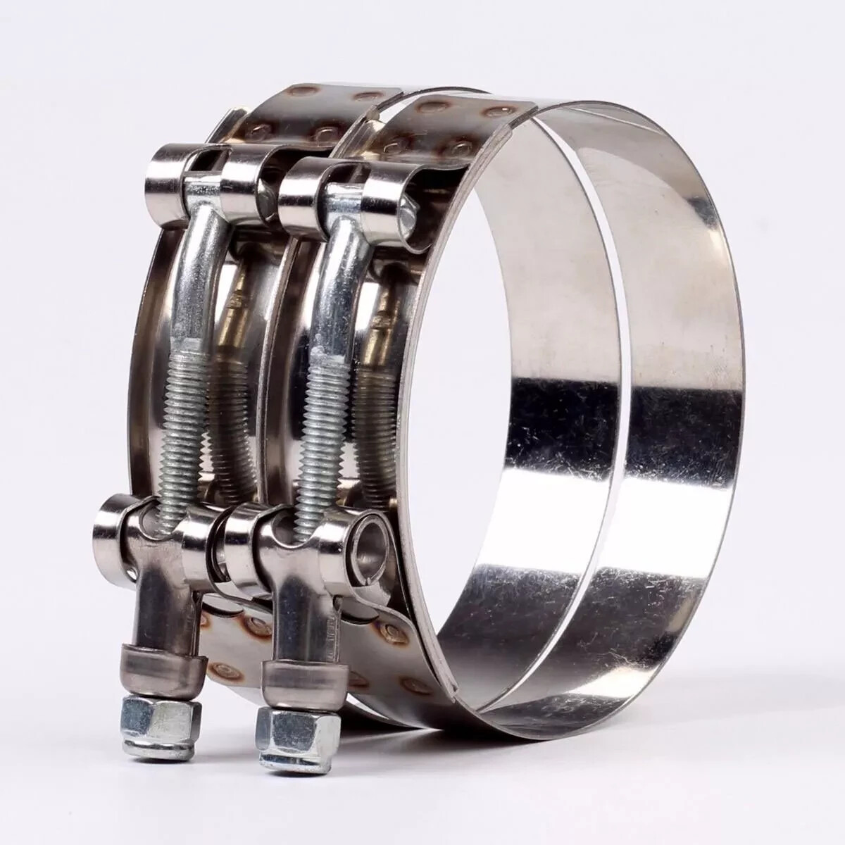 66-76mm Stainless Steel T Bolt Clamp Turbo 2.60″ – 3.00″ Silicone Hose Clamp 2pc