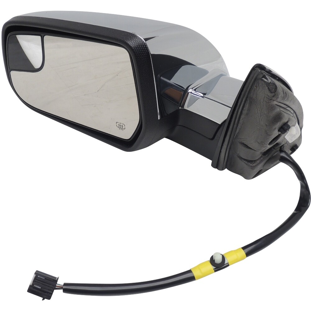 2010-14 Equinox Terrain Chrome Exterior Mirror LH Left 22818267