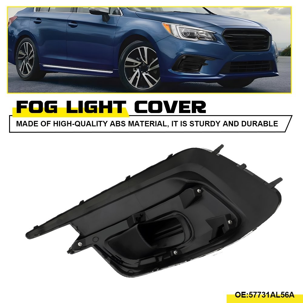 1PC/SET Fog Light Cover Bezel Fits Subaru Legacy 2018-19 Right Side High Fitment