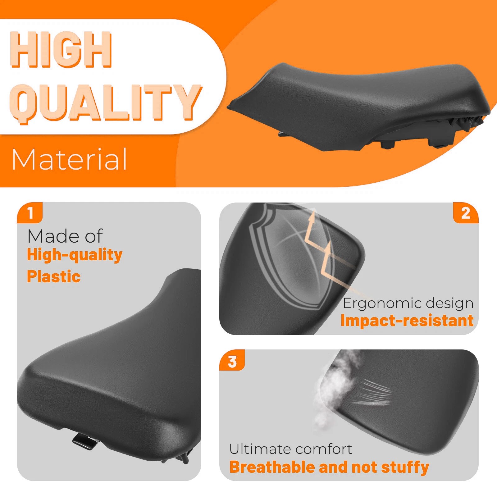 Complete Seat Fit For Arctic Cat 400 2005-2013 Arctic Cat 500 2005-2017 450 550