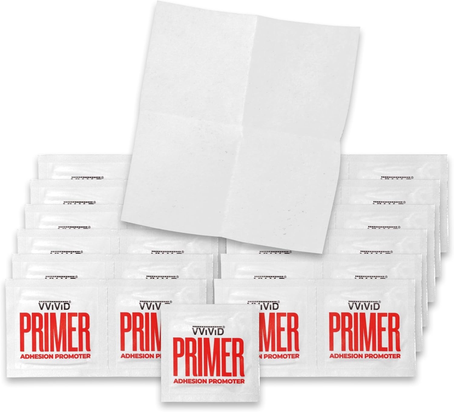 Multi-Surface Adhesive Promoter Wipes – 25 Pack for Quick and Clean Application