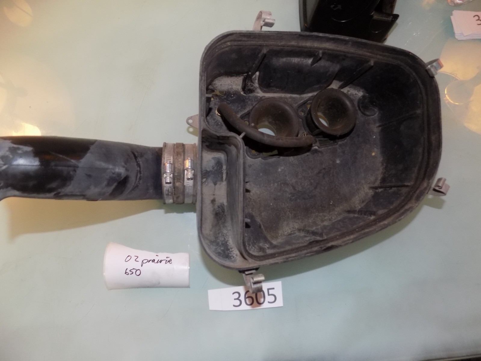 02 Kawasaki Prairie 650 4×4 Airbox Intake Air Box KVF650